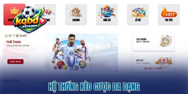 Kho trò chơi đa dạng ngay trên trang chủ nhà cái