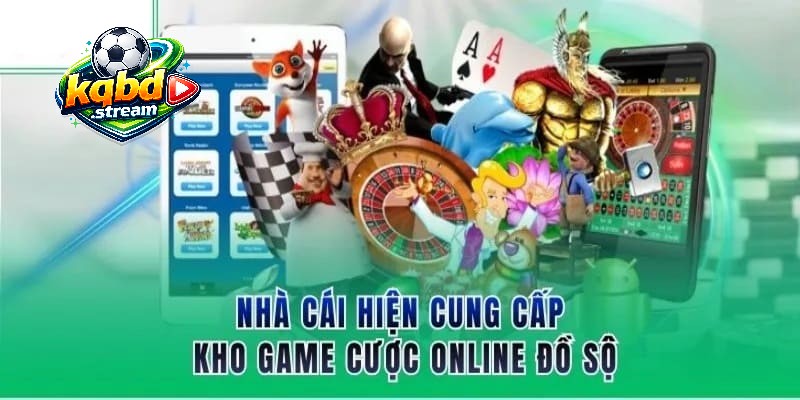 Hệ thống hiện cung cấp nhiều trò chơi cược online đa dạng